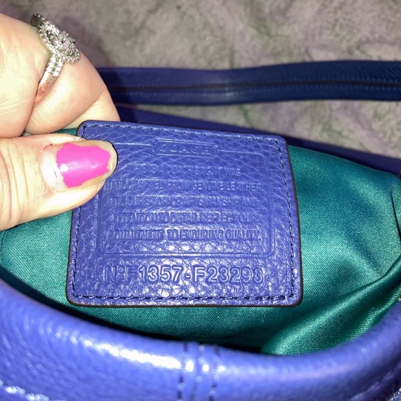 Coach Park Hobo vibrant French blue - Picture 7 of 8